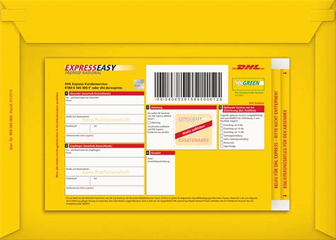 dhl express brief